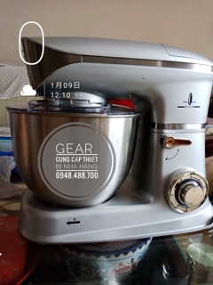 Máy đánh trứng trộn bột Stelang 6,5L 1300W (2019)