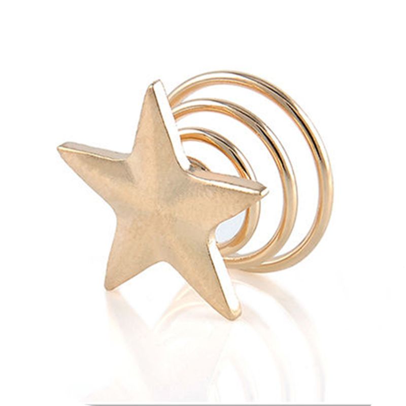 Kẹp Tóc Dạng Xoắn Ốc Hình Ngôi Sao Thời Trang Cho Nữ