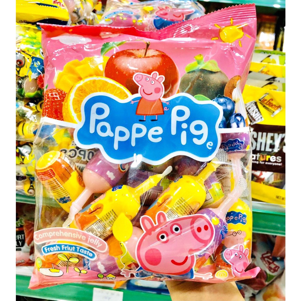 1/2024(Siêu Hot] Thạch Rau Câu Trái Cây Peppa Pig / Minion Smallons Fruit Pudding Hongkong
