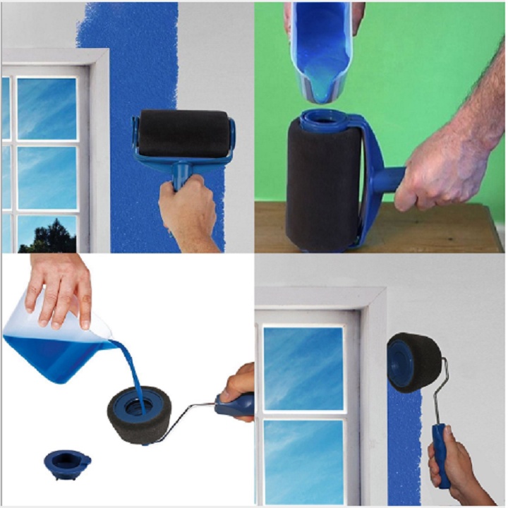 Bộ lăn sơn thông minh Roll Paint 8 món