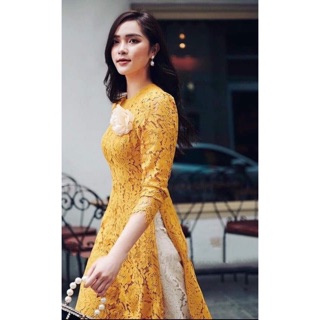 Áo dài ren