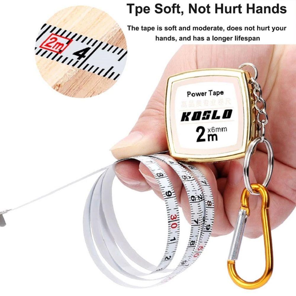 WTTLE Thước Đo Gỗ 2 Mét Có Thể Thu Gọn Tiện Dụng Cho Gia Đình