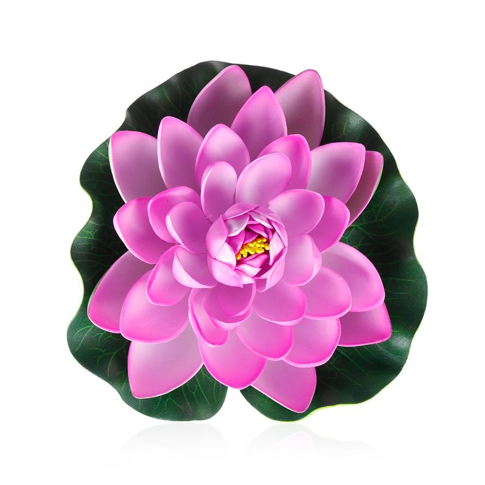 Hoa Sen Giả Bằng Xốp 18cm Dùng Trang Trí Đám Cưới