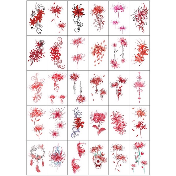 Hình Xăm Dán Tạm Thời Lên Luôn Miếng Tatoo Chống nước Siêu đẹp Tha Thu Siêu nét K017