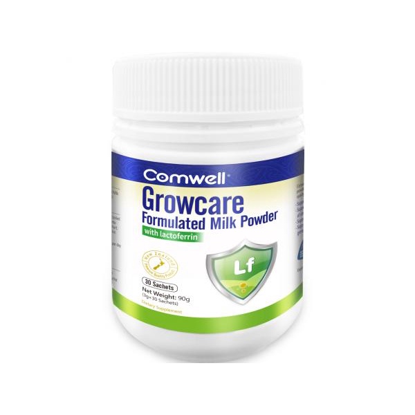 Sữa Non Comwell Growcare Formulated Milk Powder With Calcium + Lactoferrin 30 Sache