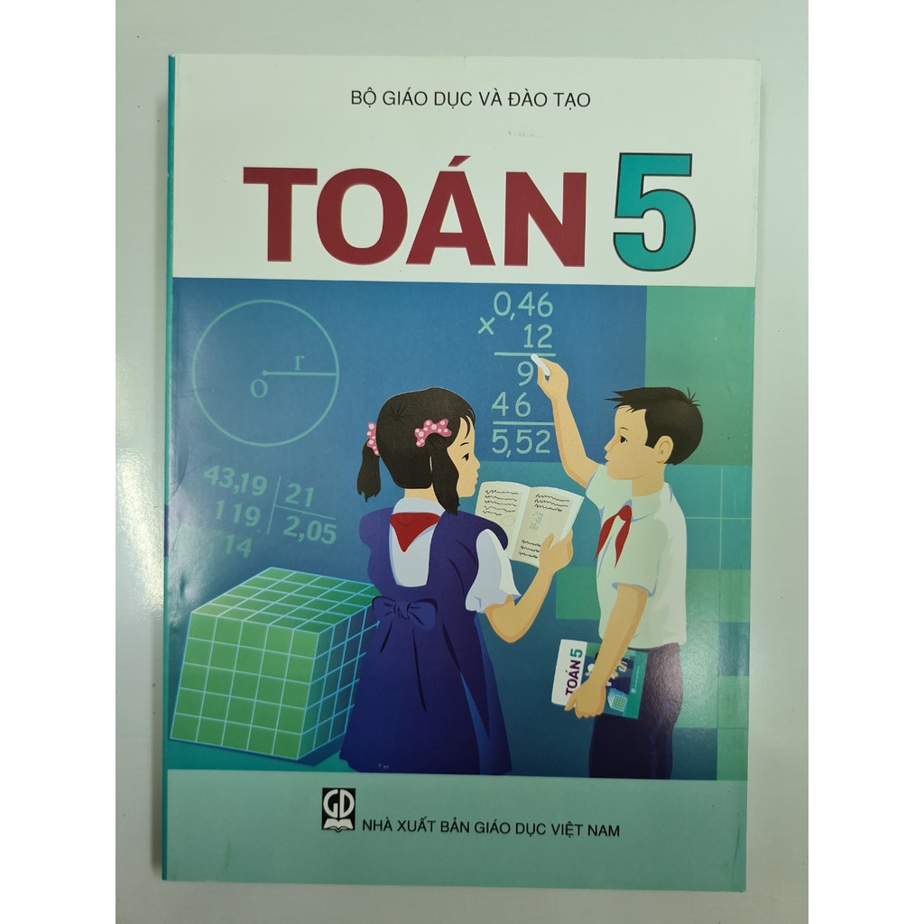 Sách - sách giáo khoa Toán lớp 5