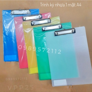 Trình ký nhựa A4,trình ký nhựa 1 mặt