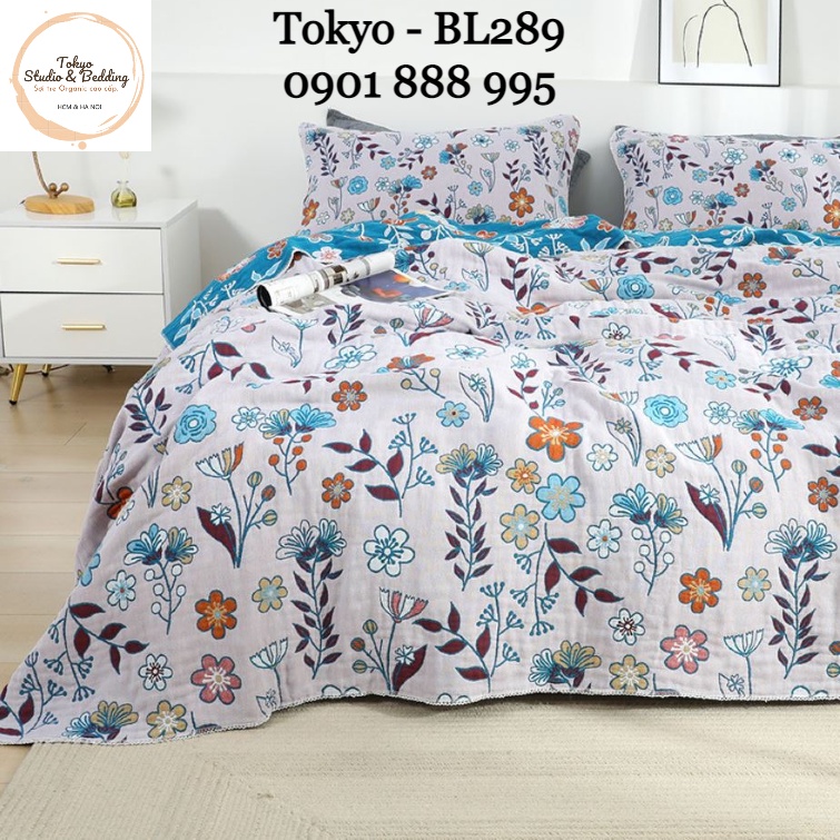 S56_Chăn Xô Organic Cotton Dòng Cao Cấp