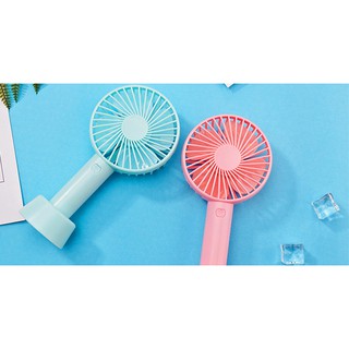 QUẠT MINI TÍCH ĐIỆN CẦM TAY 3 CHẾ ĐỘ siêu mát, full box, kèm pin, có đế để bàn tiện dụng