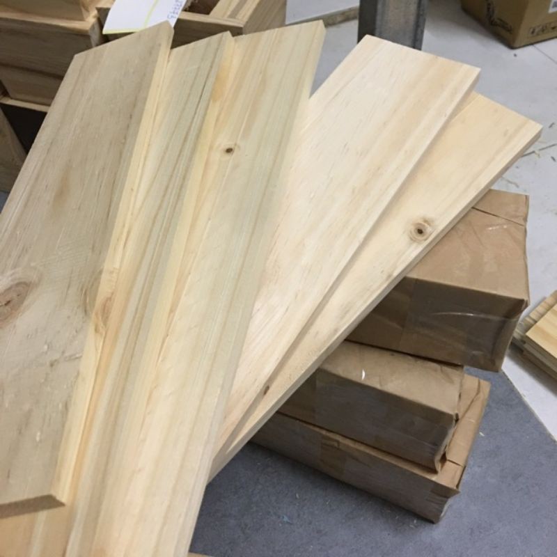Tấm gỗ thông mặt lớn đẹp rộng 14cm, dày 2cm dùng làm DIY, mặt bàn, mặt ghế...