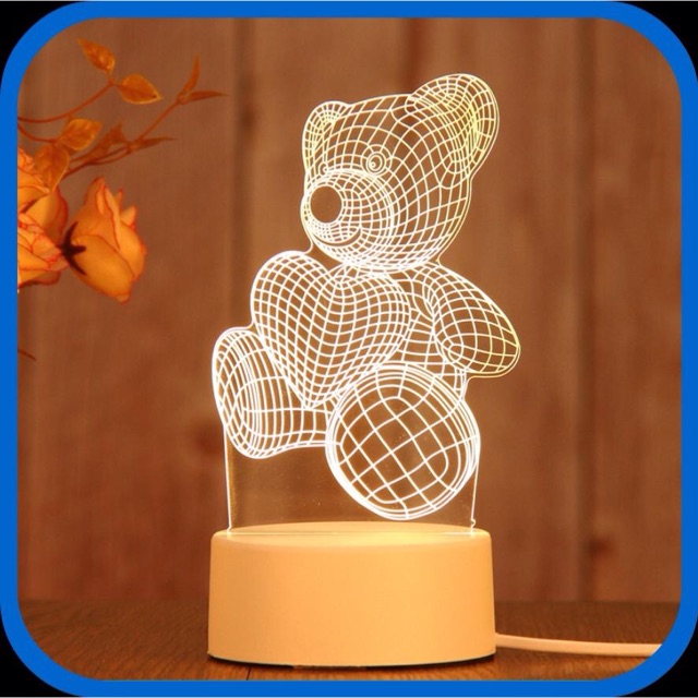 (Nhiều mẫu) Đèn ngủ 3D đẹp độc lạ TẶNG KÈM HỘP ĐỰNG QUÀ - Đèn trang trí xinh - Quà tặng ý nghĩa