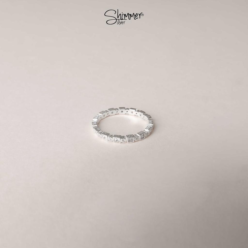 [OUTLET] Nhẫn bạc 925 - Outlet 41 - Shimmer Silver