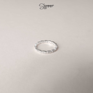 Nhẫn bạc 925 - outlet 41 - shimmer silver