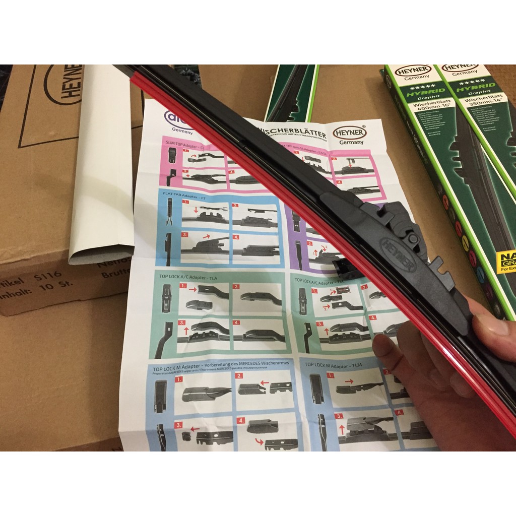 Gạt mưa Xương mềm lõi thép HEYNER Hybrid Nano | BigBuy360 - bigbuy360.vn