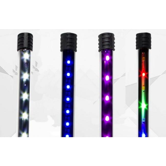 Đèn cho bể cá cảnh, Đèn Led T4 Trang Trí Bể Cá Với Các Màu Trắng, Xanh, Hồng Và 3 Màu, Có Công Tắc Tắt Bật Đèn DLEDT4