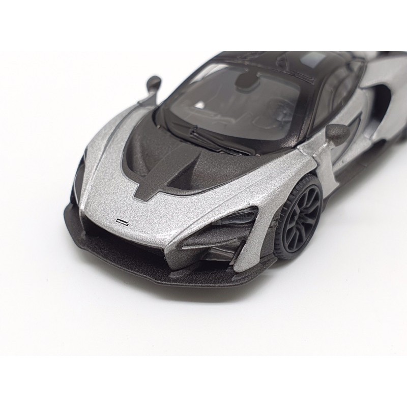 Xe Mô Hình McLaren Senna LHD 1:64 MiniGT ( Trắng )