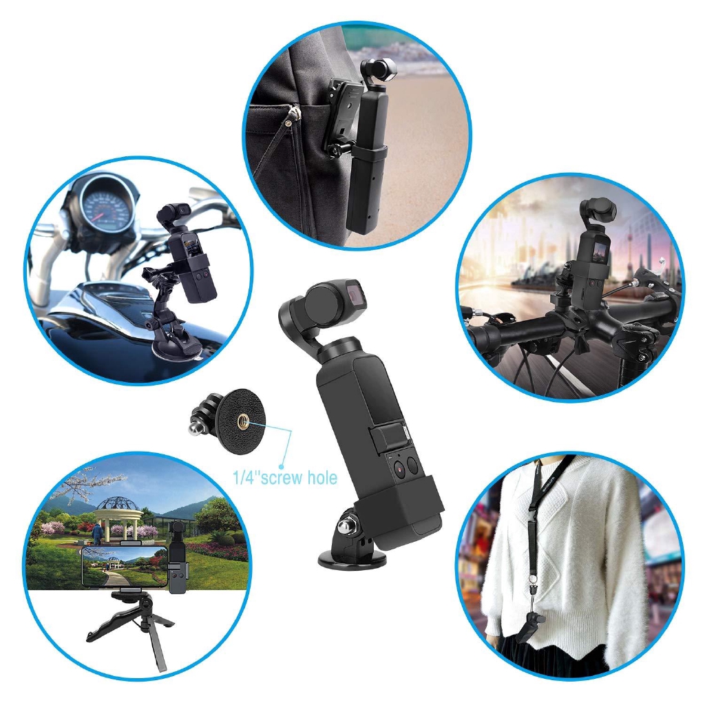 For OSMO POCKET 1Bộ phụ kiện chuyên dụng cho máy quay phim DJI OSMO Pocket