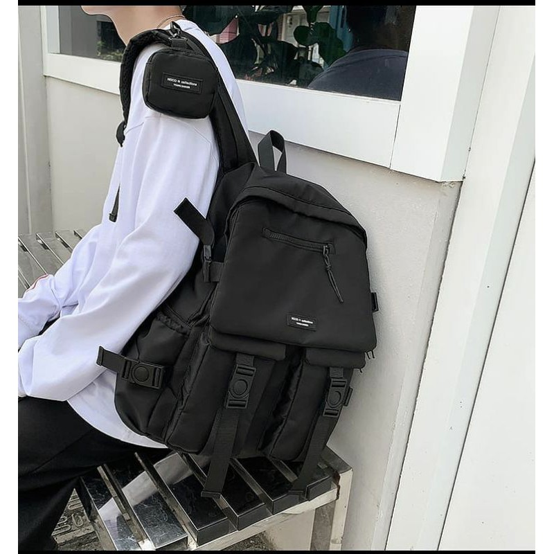 Balo nam nữ unisex giá rẻ đi học đẹp thời trang cá tính đựng laptop 15.6inch dòng mới