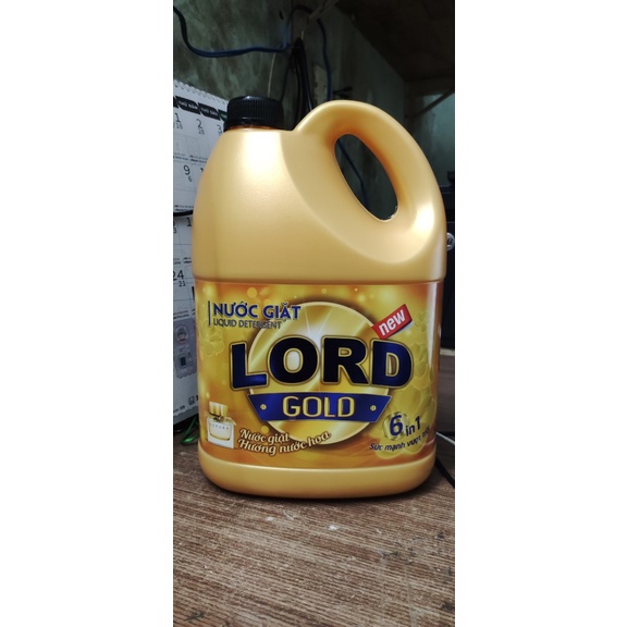 Nước giặt Lord Gold hương nước hoa 3.5kg - 6in1