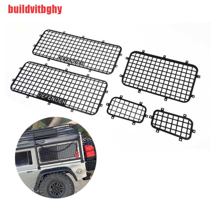 {buildvitbghy}RC Metal Window Protective Mesh Net for TRX4 Land Rover Guard Rock Crawlers IHL