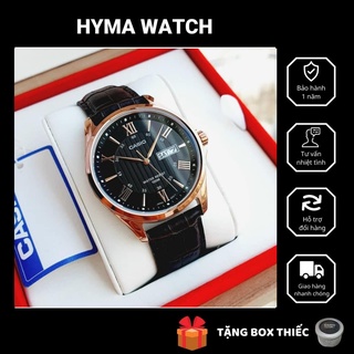 Đồng hồ nam dây da chính hãng Casio MTP 1384L-1A Bảo hành 1 năm Hyma watch