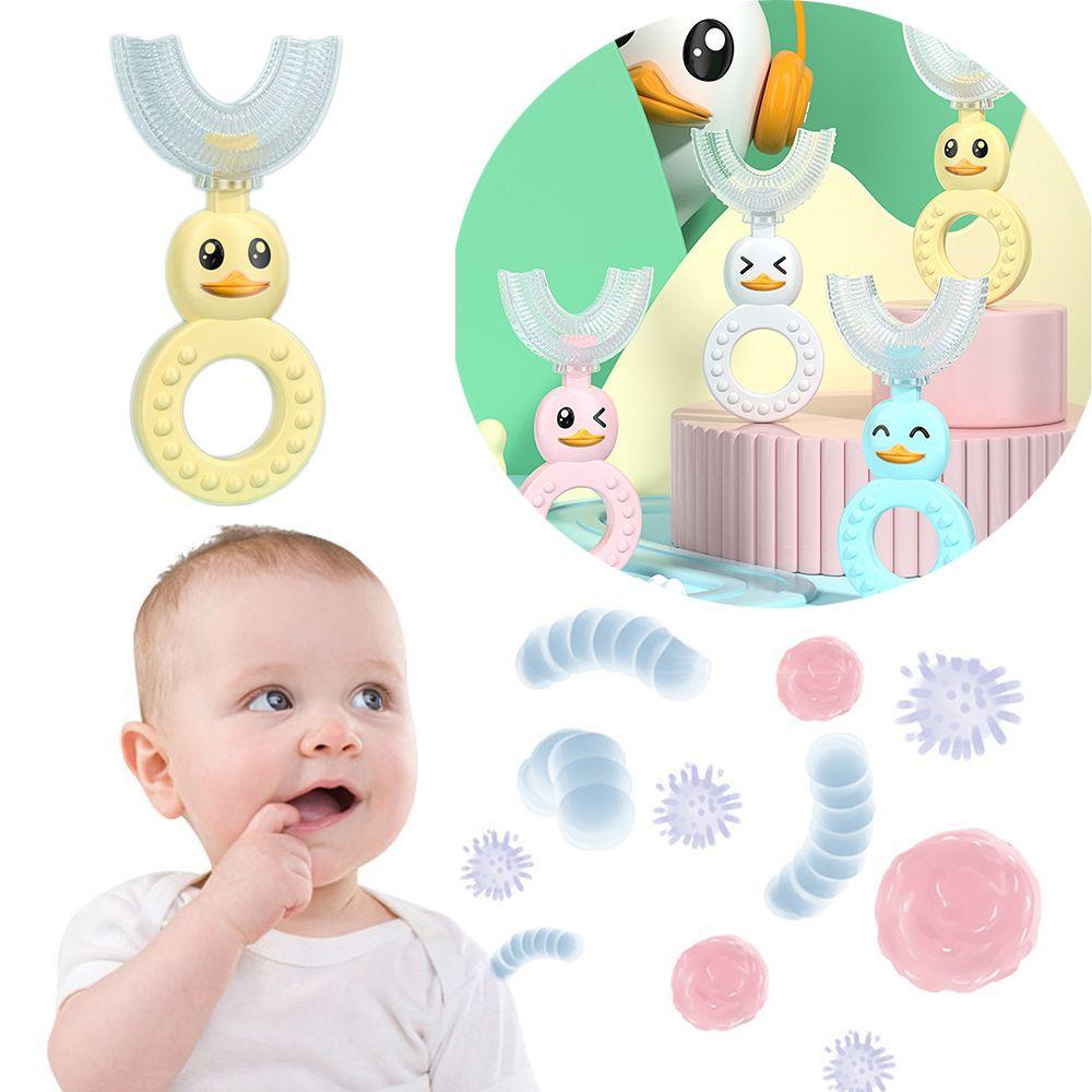 Bàn Chải Đánh Răng Hình Chữ U Cao Cấp Dành Cho Bé