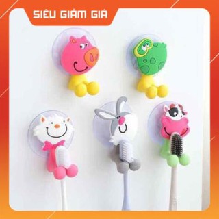 Móc hít chân không hình thú treo đồ