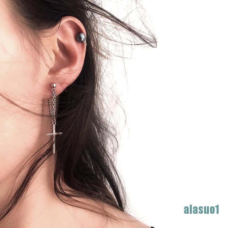 Bông Tai Thép Không Gỉ Phong Cách Gothic 1 Kiểu