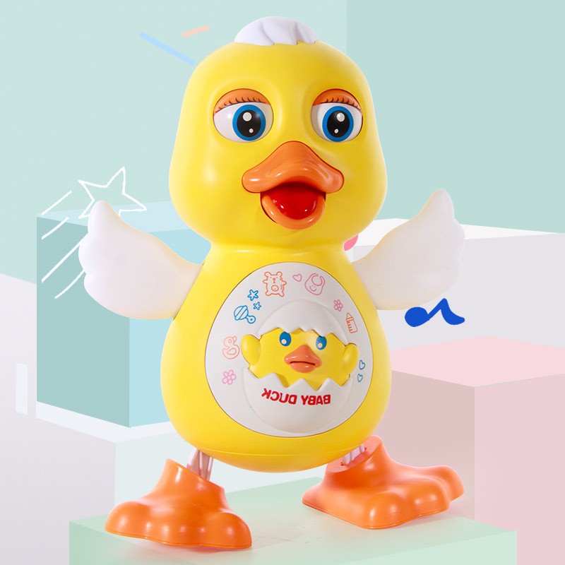 Đồ Chơi Chú Vịt Nhảy Múa Phát Nhạc Có Đèn [ CHÍNH HÃNG DANCE DUCK]