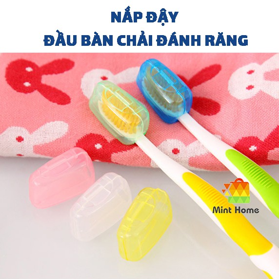 Hộp đựng bàn chải đánh răng đi du lịch cho bé, trẻ em, người lớn, gia đình tiện lợi