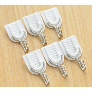Vỉ 06 móc dính tường (móc dán tường) chắc chắn E716