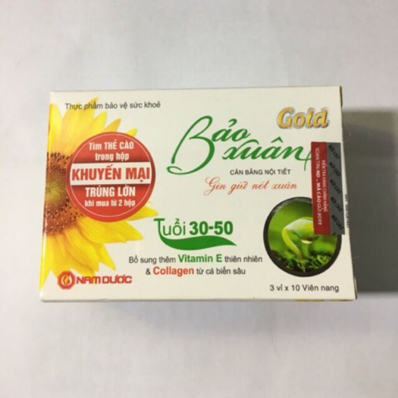 Bảo Xuân Gold và Bảo Xuân Tím - Tăng cường nội tiết tố nữ