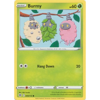 Thẻ bài pokemon burmy - 9/172 - common