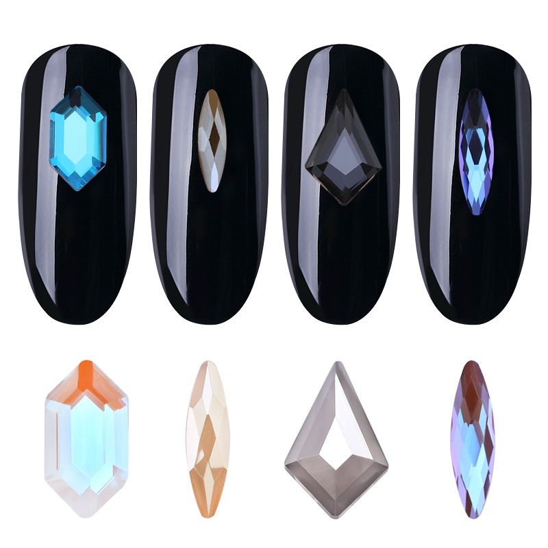 Bộ 50 / 100 HạT Đá ĐíNh Trang Trí MóNg 3D
