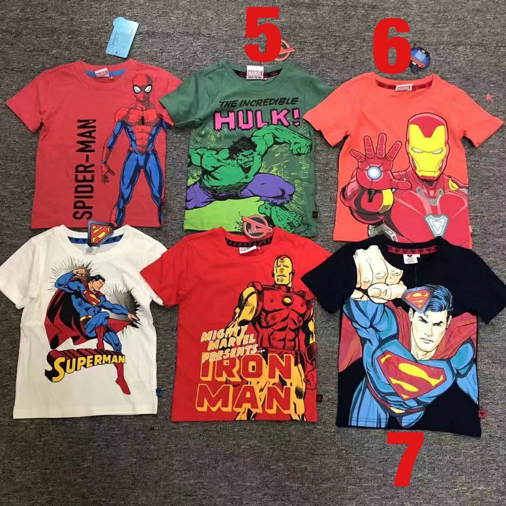 ÁO MARVEL BÉ TRAI