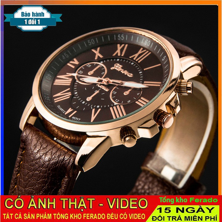 Đồng hồ Nam LERNE mặt kim thiết kế thời trang thanh lịch