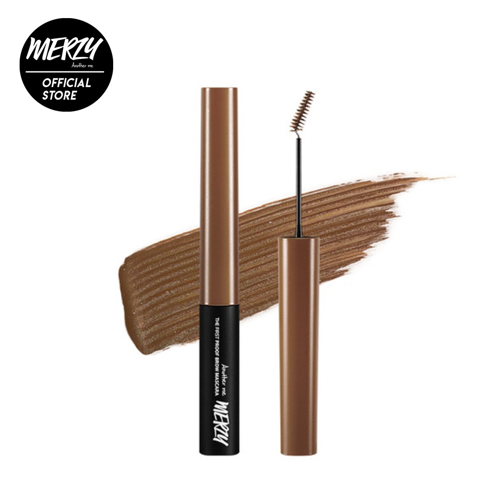 Mascara chân mày bền màu, lâu trôi Merzy The First Proof Brow Mascara 3.5g
