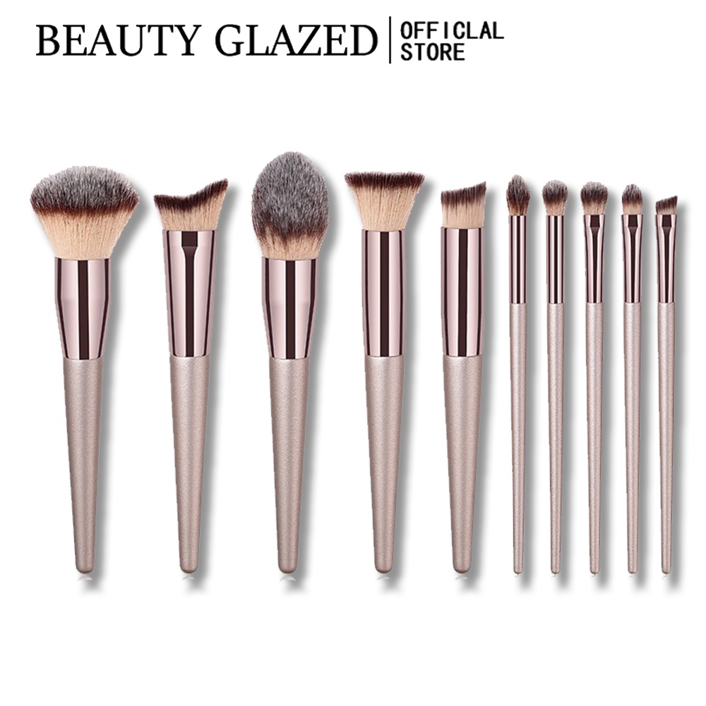 Trang điểm mắt BEAUTY GLAZED sử dụng cọ trang điểm chuyên nghiệp