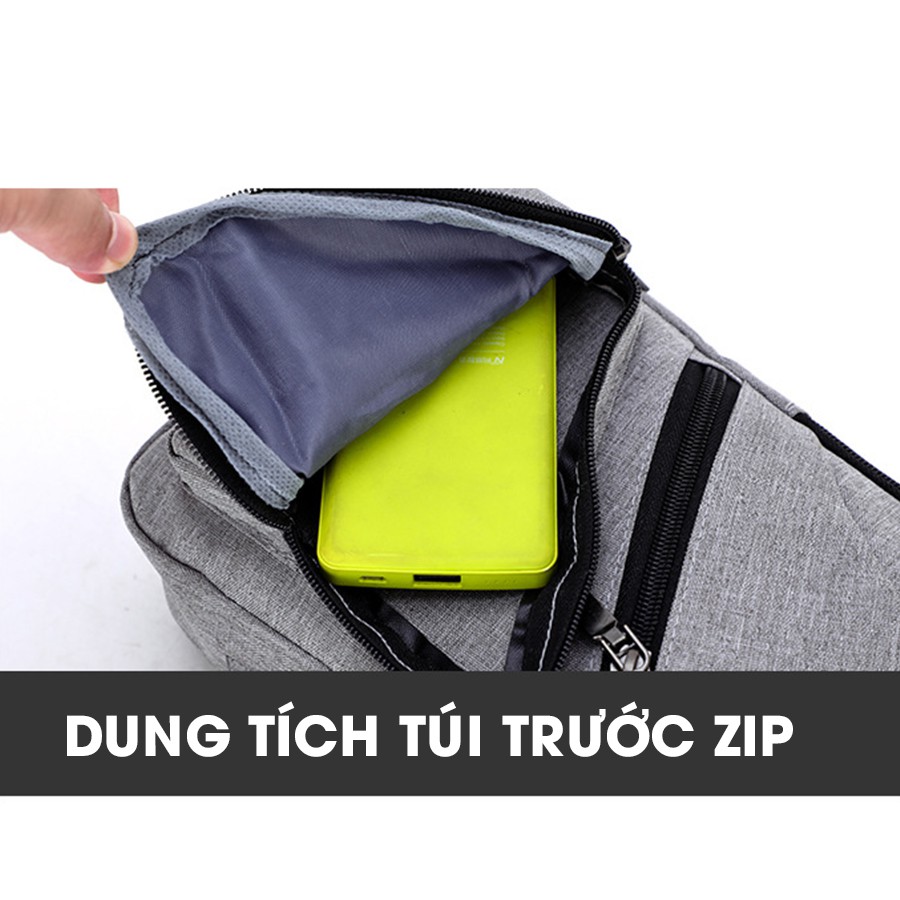 Túi Chéo Nam, NỮ Hàng Đẹp Chất Vải Dù Cao Cấp Nhiều Ngăn Tiện Lợi Mẫu Hotrend 2020 [ MÃ DAUT5K ] | BigBuy360 - bigbuy360.vn