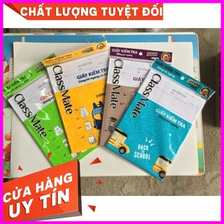 Giấy kiểm tra 😍 freeship 😍 giấy kiểm tra kẻ ngang classmate 20 tờ đôi
