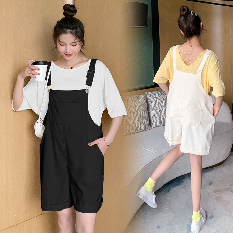 QUẦN YẾM 2 TÚI HAIQUANG SẮN GẤU ULZZANG PHONG CÁCH HÀN QUỐC CHẤT ĐẸP -MÃ HQ02
