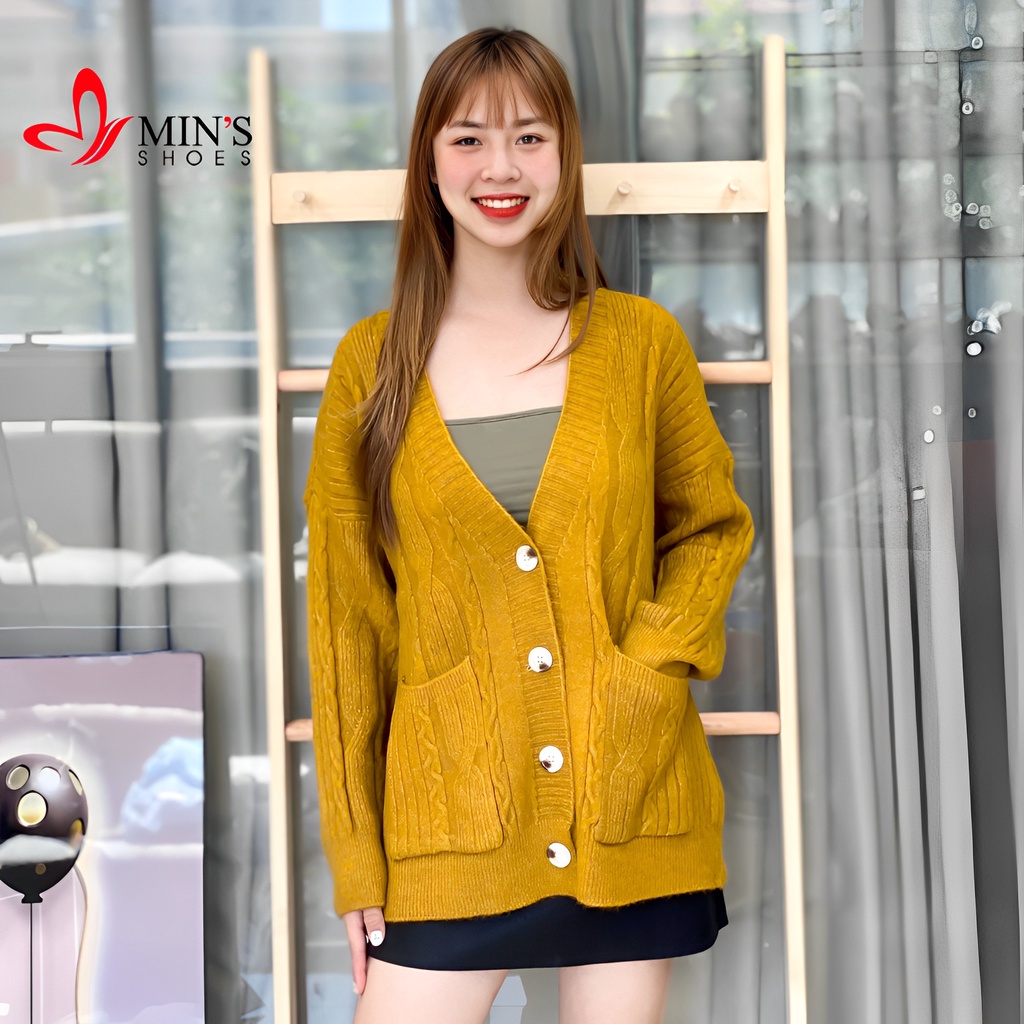 Min's Shoes - Áo Khoác Len Cardigan Nữ 957