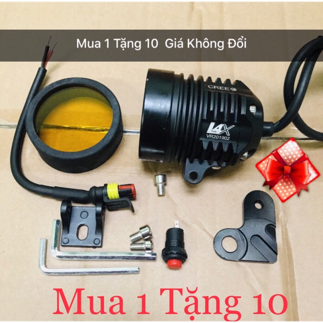 [ 10 phụ kiện ] Đèn L4x và combo phụ kiện BH 6 tháng