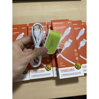 CÁP SẠC BOROFONE USB to Lightning