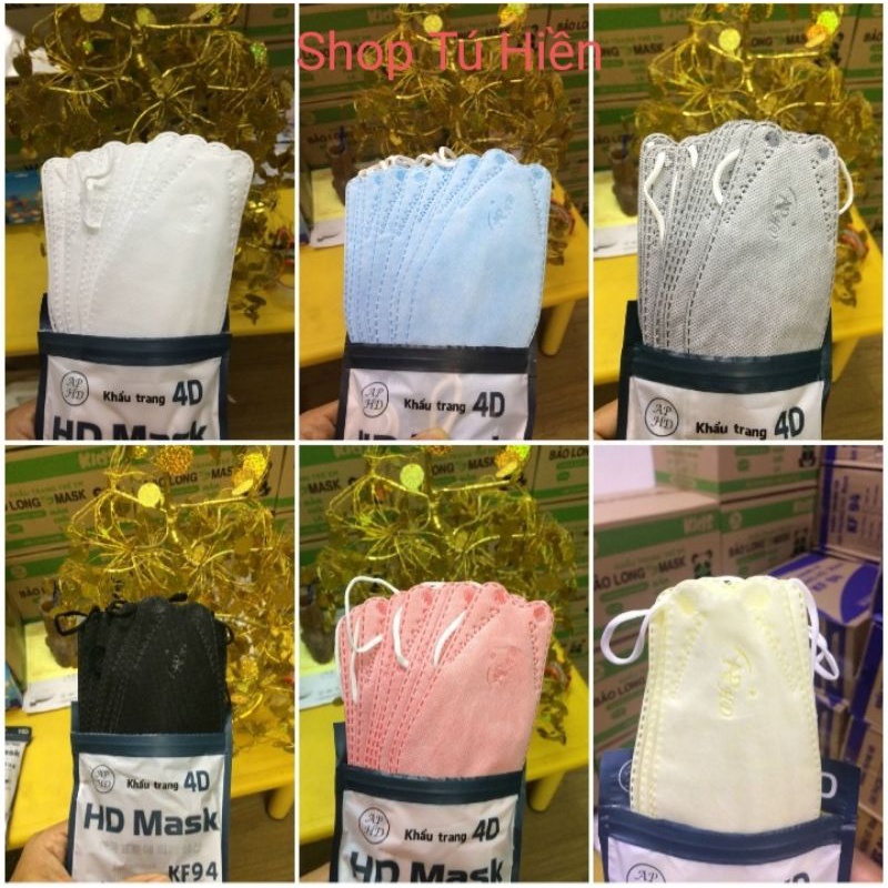 10 chiếc Khẩu Trang KF94 Hàn Quốc Trẻ Em (4-12 tuổi)