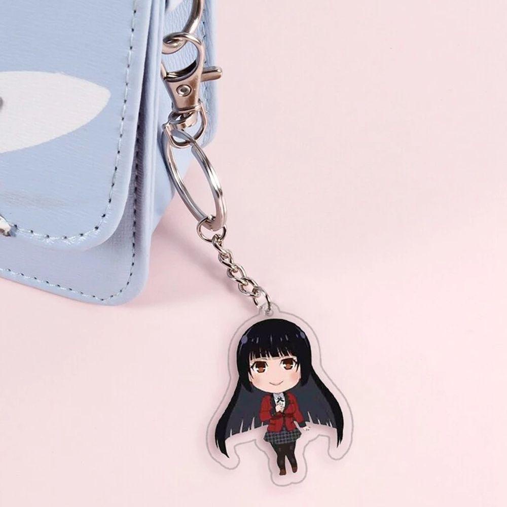 Móc Khóa Hai Mặt Bằng Acrylic Họa Tiết Nhân Vật Anime