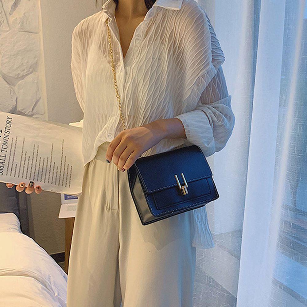 USNOW Túi Đeo Chéo Đựng Điện Thoại Dạng Vuông Phong Cách Cổ Điển Sang Trọng Dành Cho Nữ