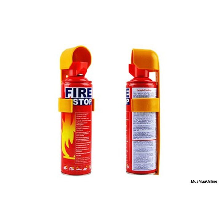 Bình Chữa Cháy Mini Firestop Cho Xe Hơi 500ml Tiện Dụng