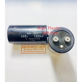 Tụ 1800uf 400vdc hoăc 450vdc tháo máy