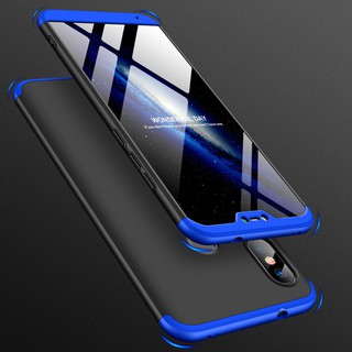 Ốp điện thoại 360 độ bảo vệ 2 mặt cho Xiaomi Redmi 6 Pro